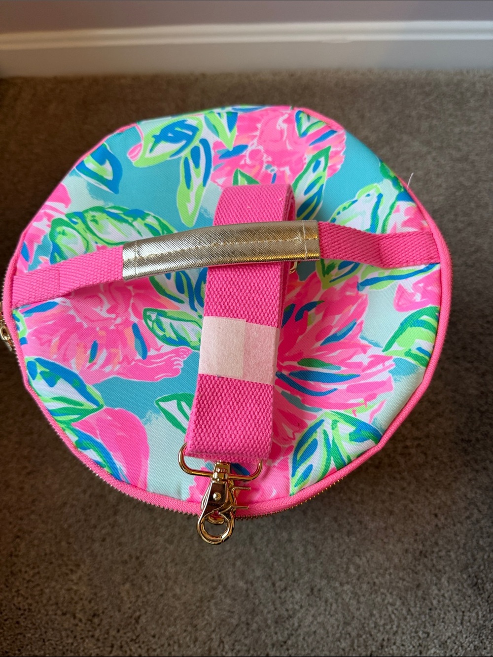 NWOT Lilly Pulitzer Insulated Soft Beach Cooler Totally Blossom - Picture 6 of 11